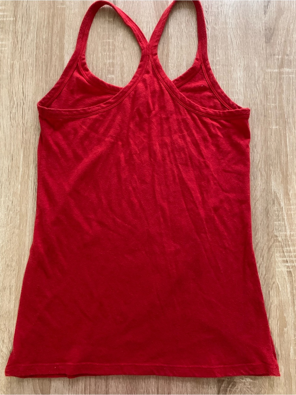 Victoria's Secret Red Racerback Tank with Rhinestone Logo - Picture 5 of 5